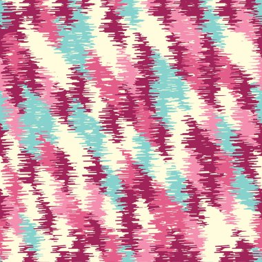 Renkli vuruşların görüntüsüyle karalama biçiminde kusursuz soyut desen. 