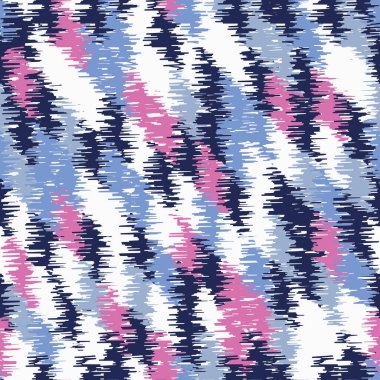 Renkli vuruşların görüntüsüyle karalama biçiminde kusursuz soyut desen. 