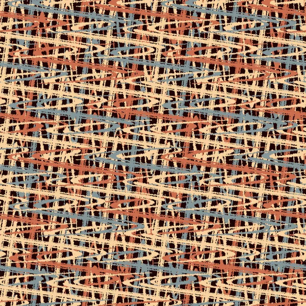 Patrón Geométrico Abstracto Sin Costuras Líneas Mezcladas — Archivo Imágenes Vectoriales