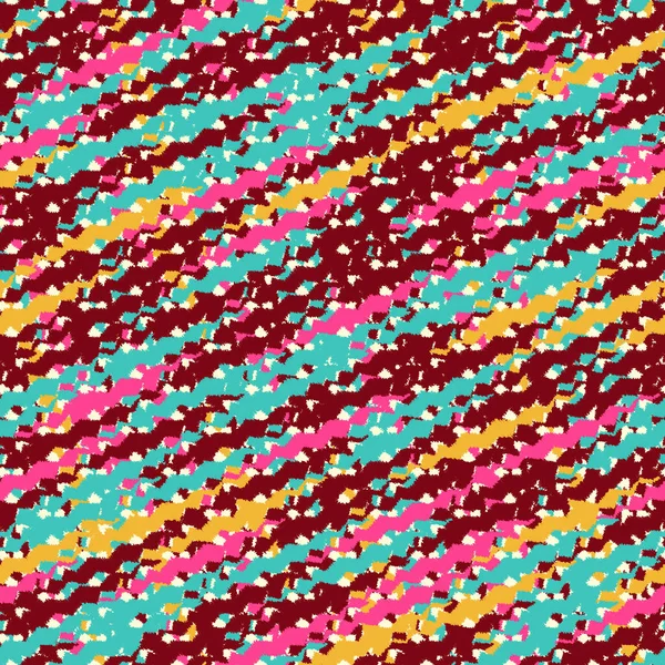Naadloos Abstract Patroon Met Het Beeld Van Diagonale Strepen — Stockvector