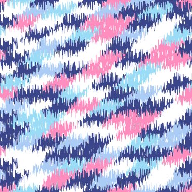 Renkli dikdörtgen segmentlere sahip soyut geometrik dikişsiz desen.