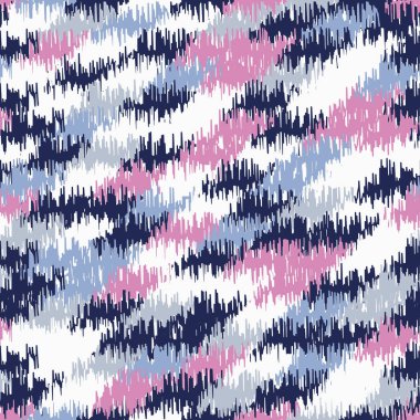 Renkli dikdörtgen segmentlere sahip soyut geometrik dikişsiz desen.