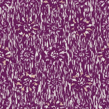 Çiçek süsüsüyle kusursuz soyut desen