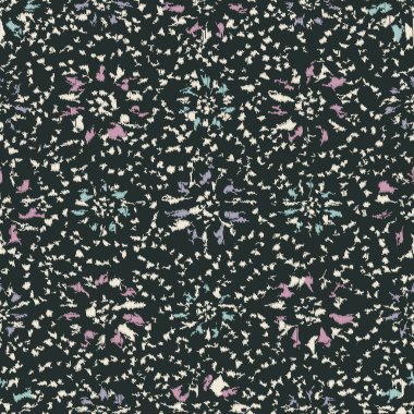 Çiçek süsüsüyle kusursuz soyut desen