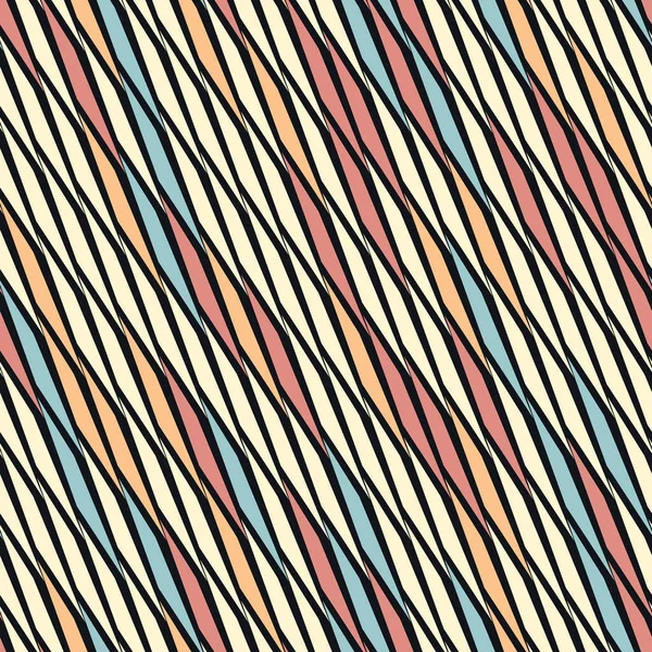 Patrón Abstracto Sin Costuras Con Imagen Rayas Diagonales — Vector de stock