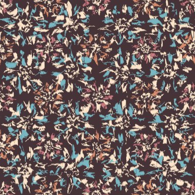 Çiçek süsüsüyle kusursuz soyut desen