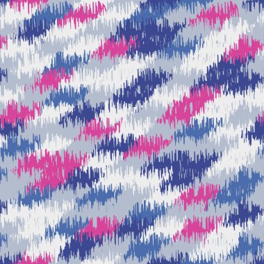 Renkli vuruşların görüntüsüyle karalama biçiminde kusursuz soyut desen. 