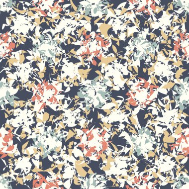 Çiçek süsüsüyle kusursuz soyut desen