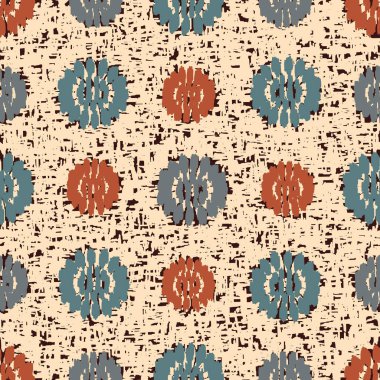 Çiçek süsüsüyle kusursuz soyut desen