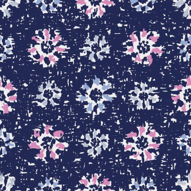 Çiçek süsüsüyle kusursuz soyut desen