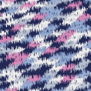Renkli vuruşların görüntüsüyle karalama biçiminde kusursuz soyut desen. 