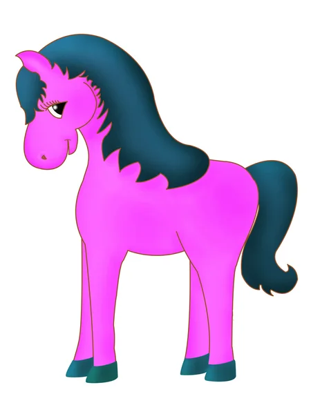 Pink Horse — Stock Photo, Image