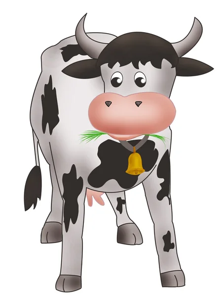 Ładny krowa — Zdjęcie stockowe