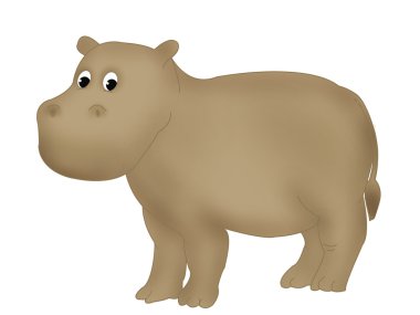 sevimli hippo