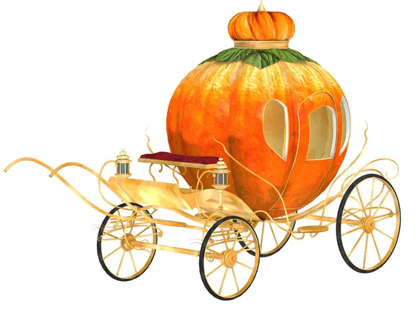 cinderella masal kabak arabası, izole