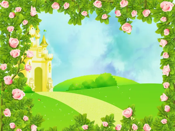 Fairy kasteel — Stockfoto