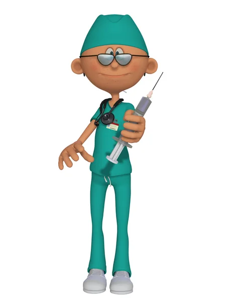 Un medico 3d — Foto Stock