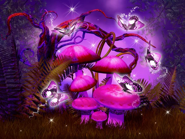 mantar orman fantezi