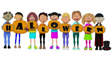 Balkabaklı çocuklar