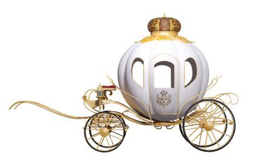 fairy tale royal carriage clipart