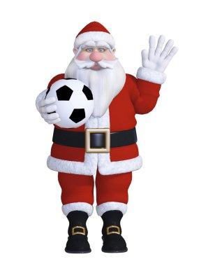 Futbol oynamak santa