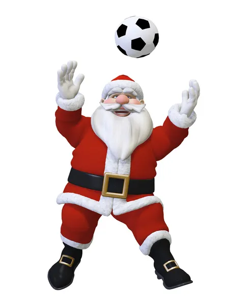 Futbol oynamak santa