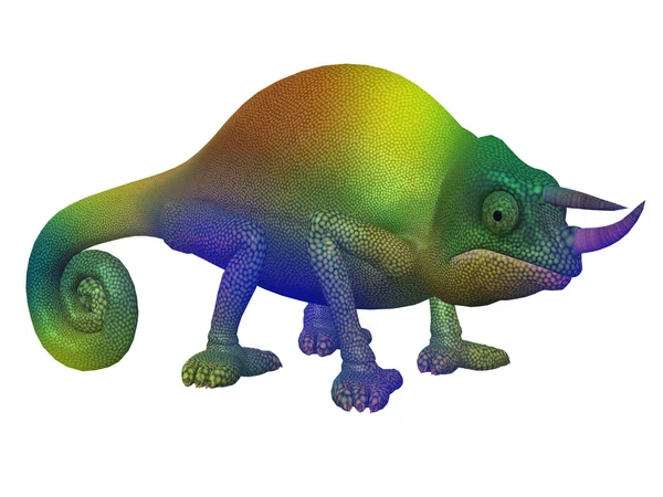 Cartoon Character Chameleon — Stock Photo, Image