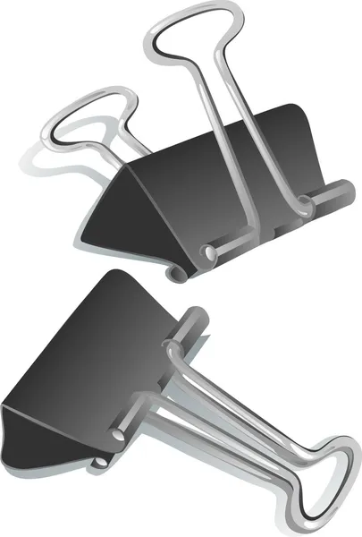 Binder clip — Stockvector