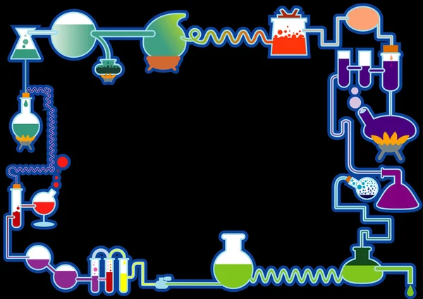 Planta química — Archivo Imágenes Vectoriales