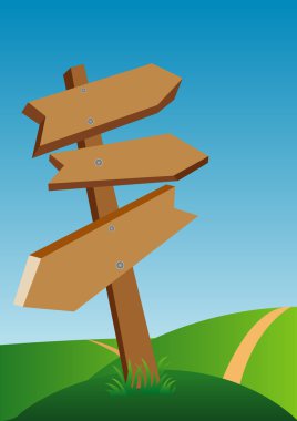 ahşap işaretçi işaretleri