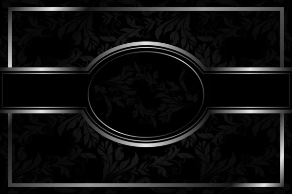 Luxe fond floral — Image vectorielle