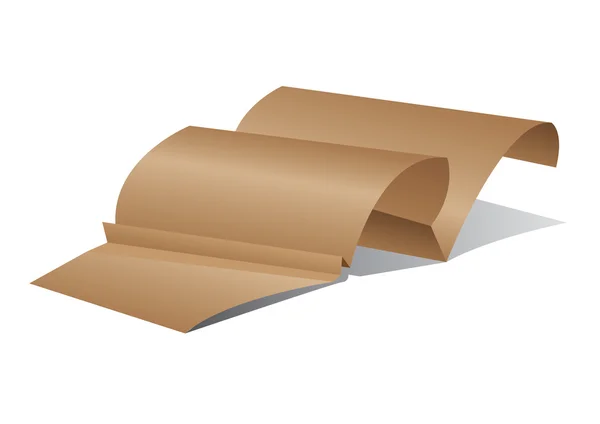 Origami papier vectoriel fond — Image vectorielle