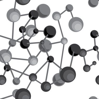 Molekül pürüzsüz arkaplan