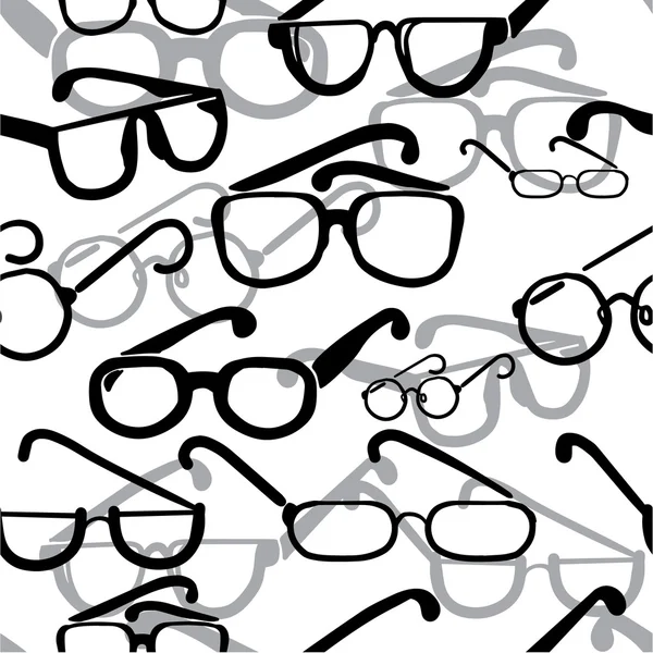 Óculos sem costura — Vetor de Stock