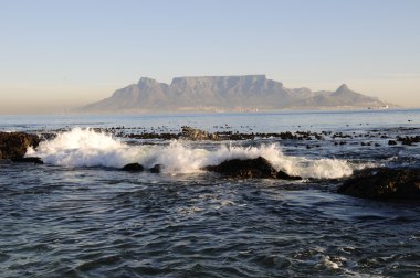 Cape Town, Güney Afrika 'daki Masa Dağı
