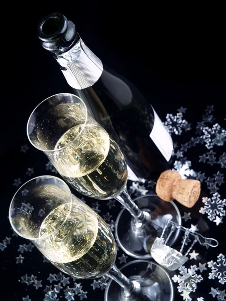 Champagne toast. — Stock Photo, Image