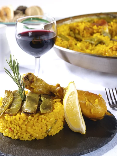 Paella — Stock Photo, Image