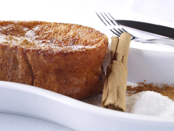 Torrijas - französischer Toast — Stockfoto