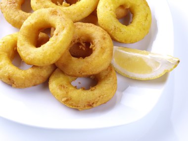 calamares a la romana - kızarmış kalamar