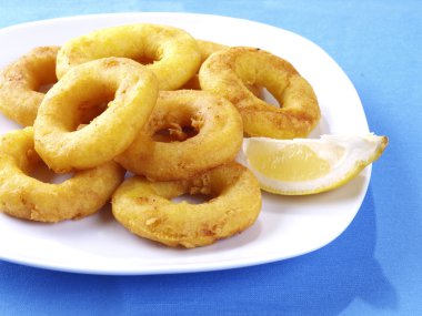 calamares a la romana - kızarmış kalamar
