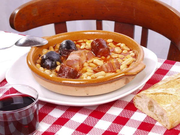 Fabada Asturiana — Stock Photo, Image