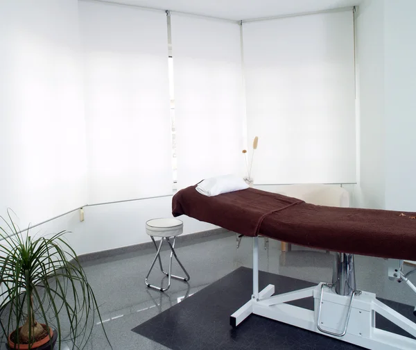 Massage table — Stock Photo, Image