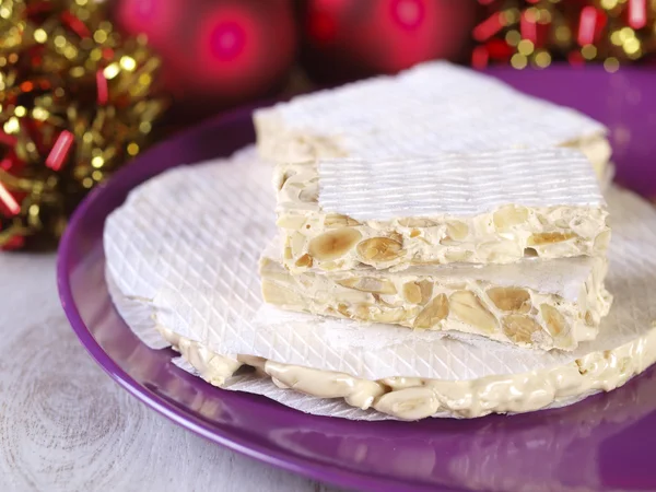 スペインのクリスマスのお菓子. — ストック写真