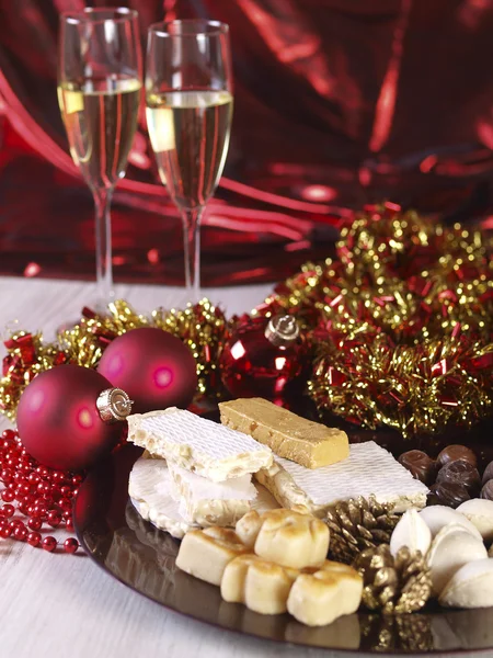 Spanish Christmas sweets. — Stock Photo, Image