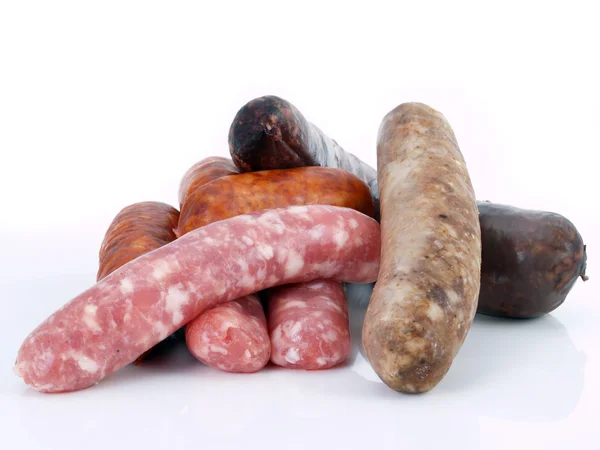 Spanish sausages. — Stock Photo, Image
