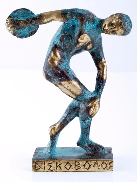 Discobolus statue souvenir. — Stock Photo, Image