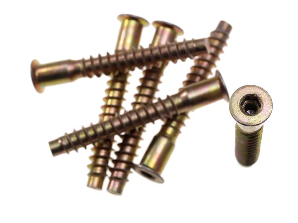 Socket hex head screws. — Stock Photo, Image