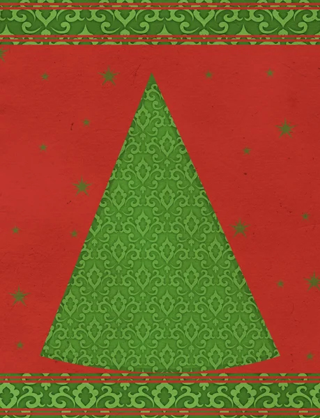 크리스마스 인사말 카드 — 스톡 사진