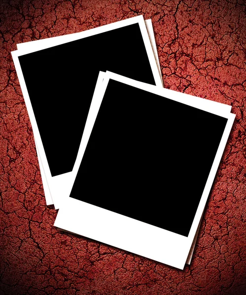Photo frame on grunge background — Stock Photo, Image