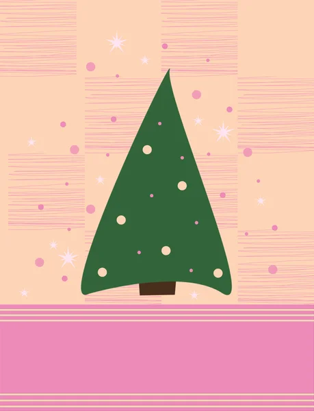 クリスマスのグリーティング カード — ストック写真